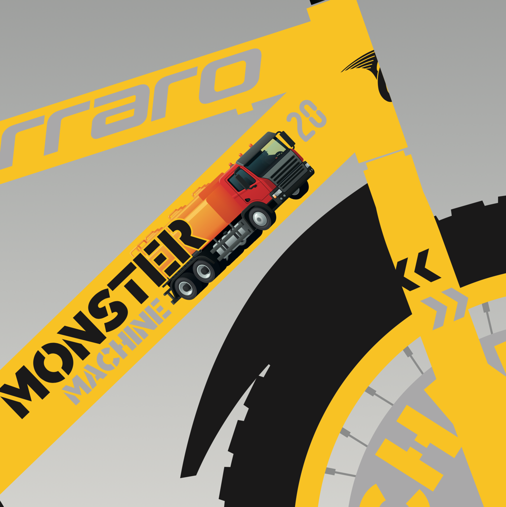 Carraro Monster 16 V.Fren Çocuk Bisikleti(Alüminyum Gövde) Carraro Monster 16 V.Fren Çocuk Bisikleti(Alüminyum Gövde)