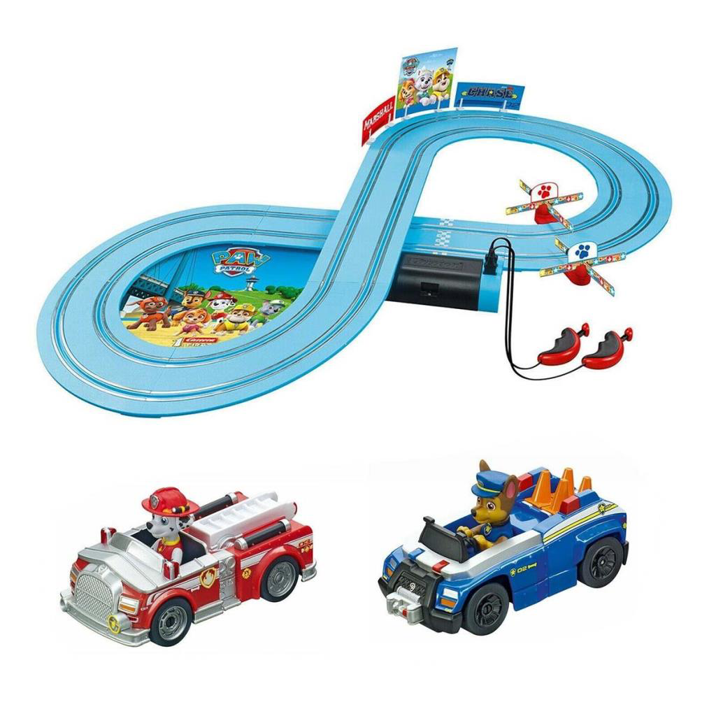 Carrera First Paw Patrol Chase ve Marshall Yarış Pisti Carrera First Paw Patrol Chase ve Marshall Yarış Pisti