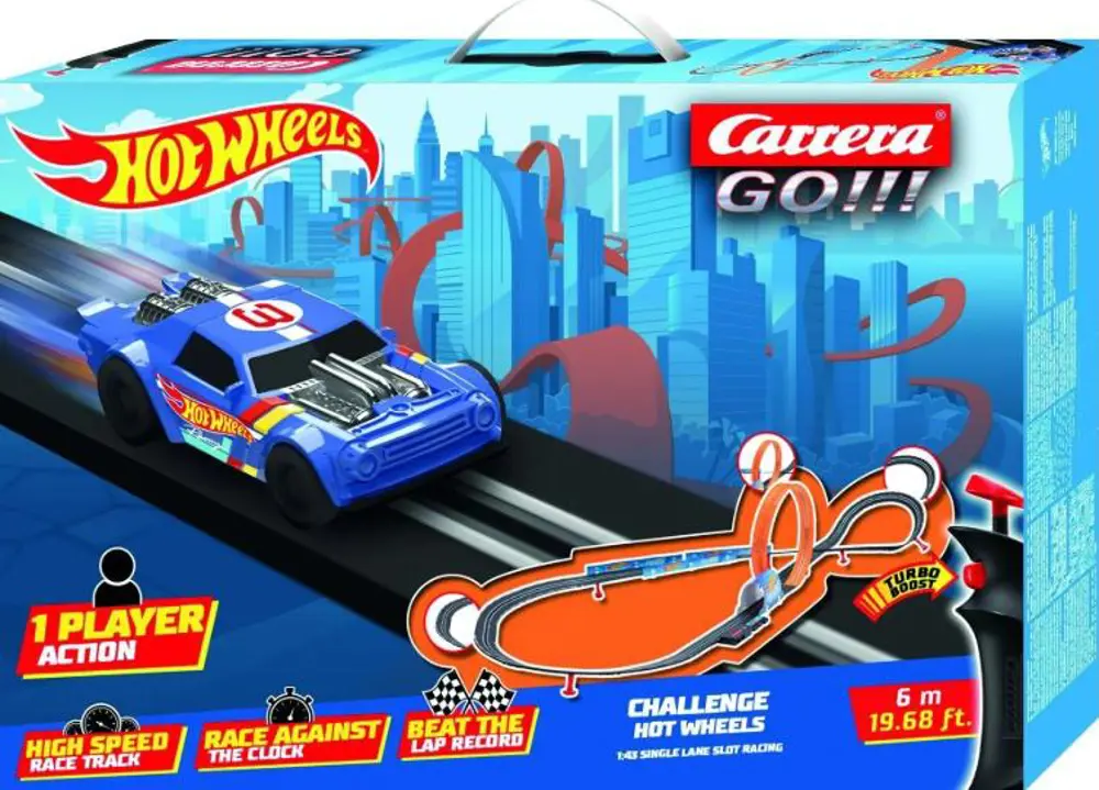CARRERA GO CHALLENGE 68000 HOTWHEELS-4