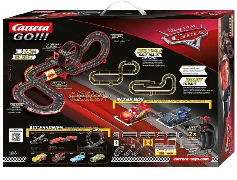 CARRERA GO WD 62477 CARS NEON-3