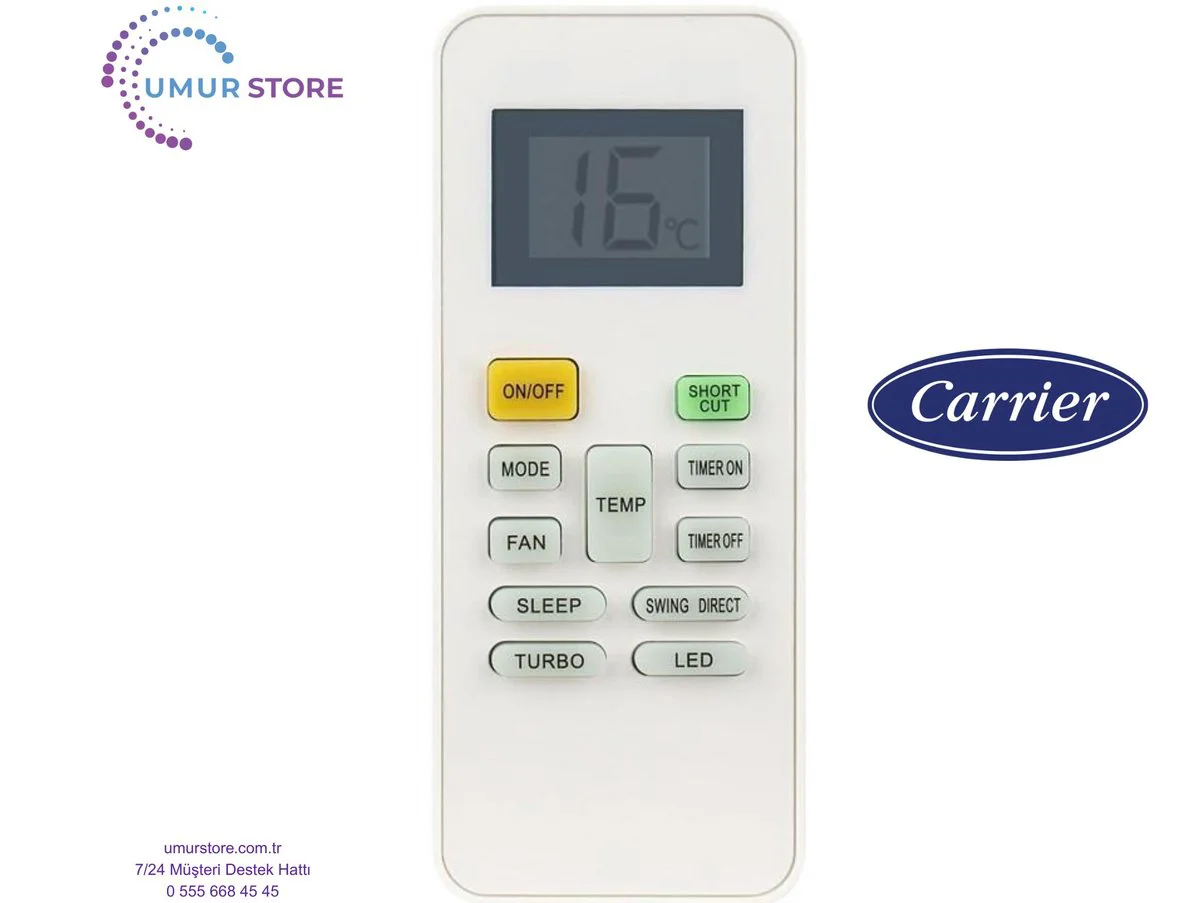 Carrier Premium 42QHG024D8SJ Uyumlu Klima Kumandası