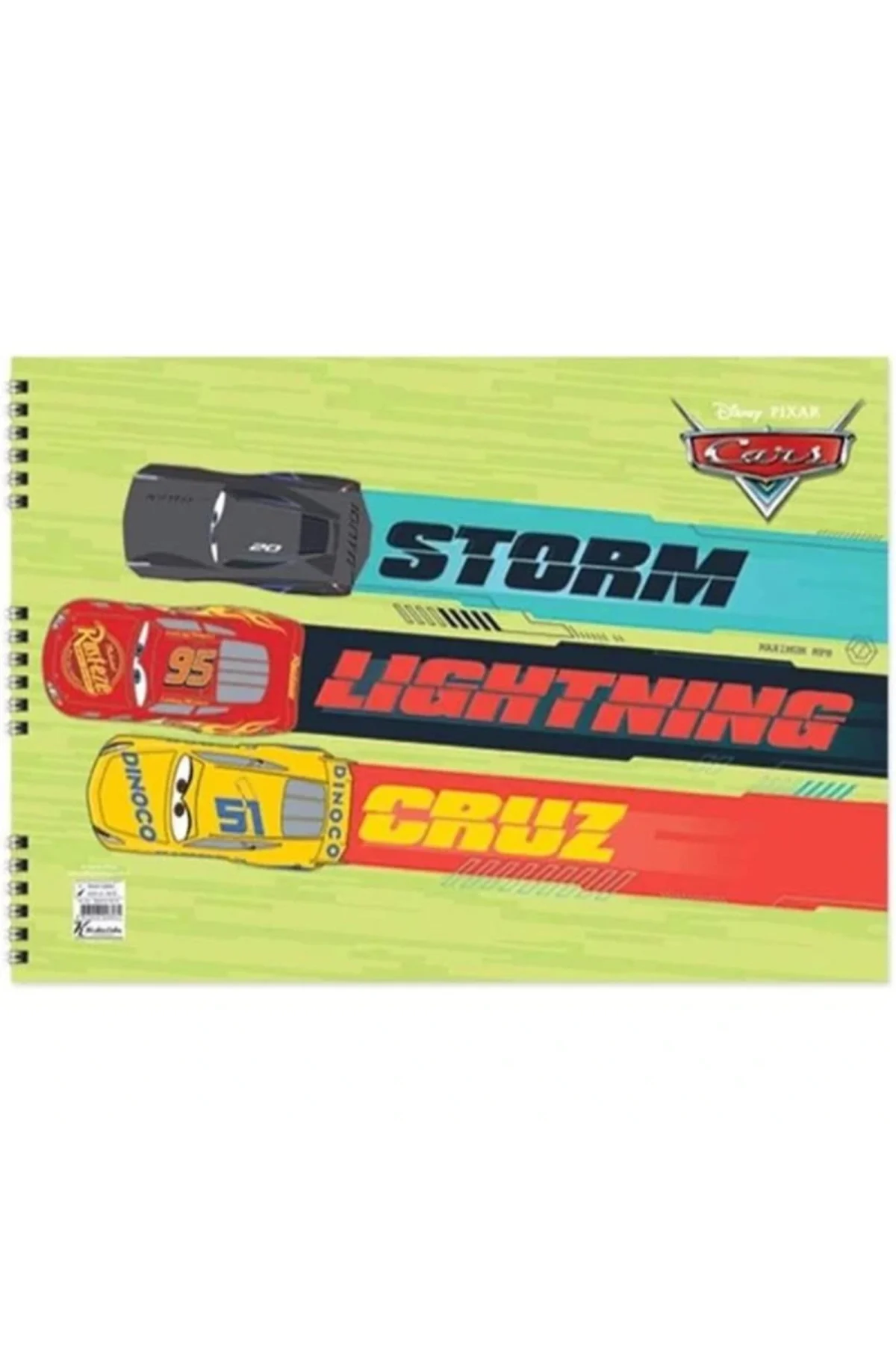 Cars 25*35 15 Yp.Resim Defteri