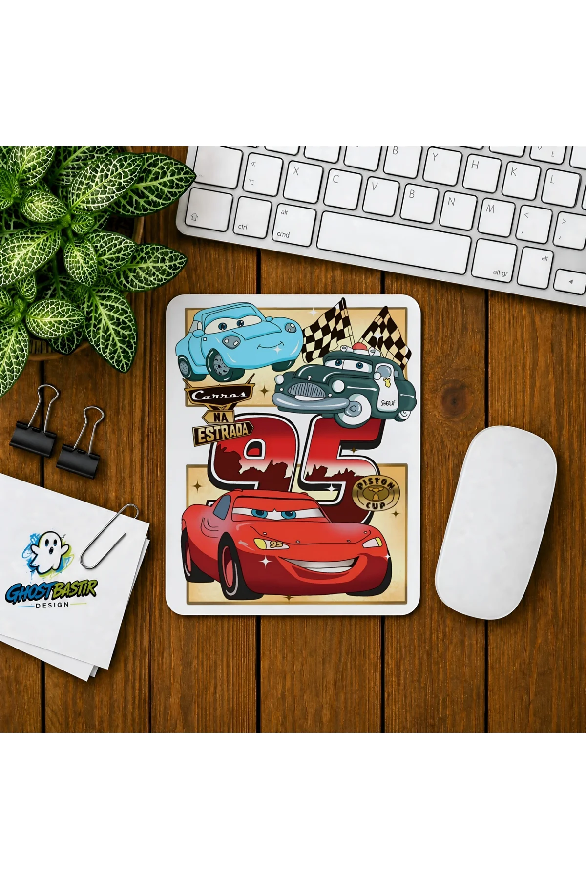 Cars Mcqueen Baskılı Oyuncu Mousepad 050