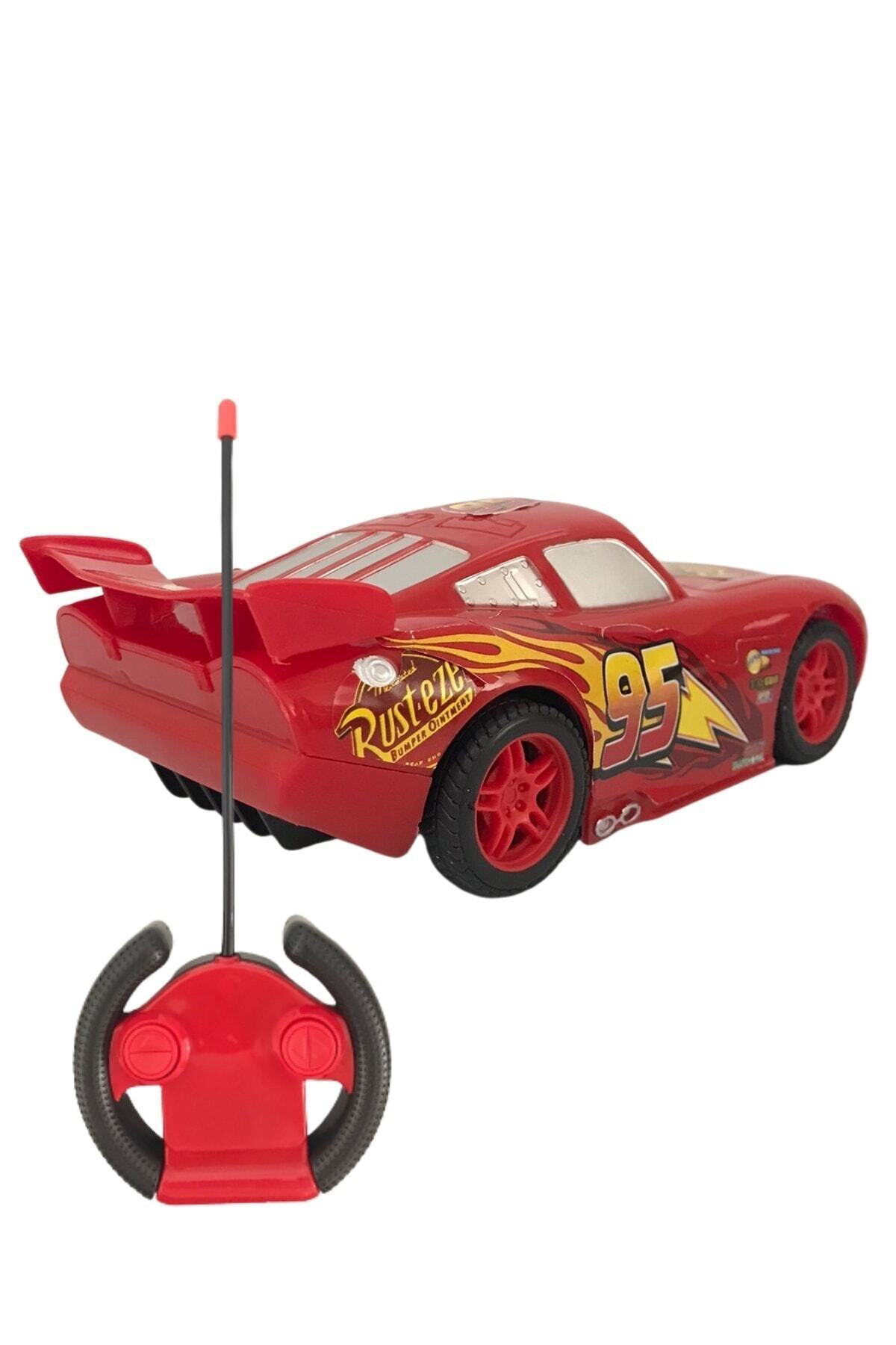 Tukashopping Cars Uzaktan Kumandali Pilli İşikli Şimşek Mcqueen 2 Fonksiyon(Gi