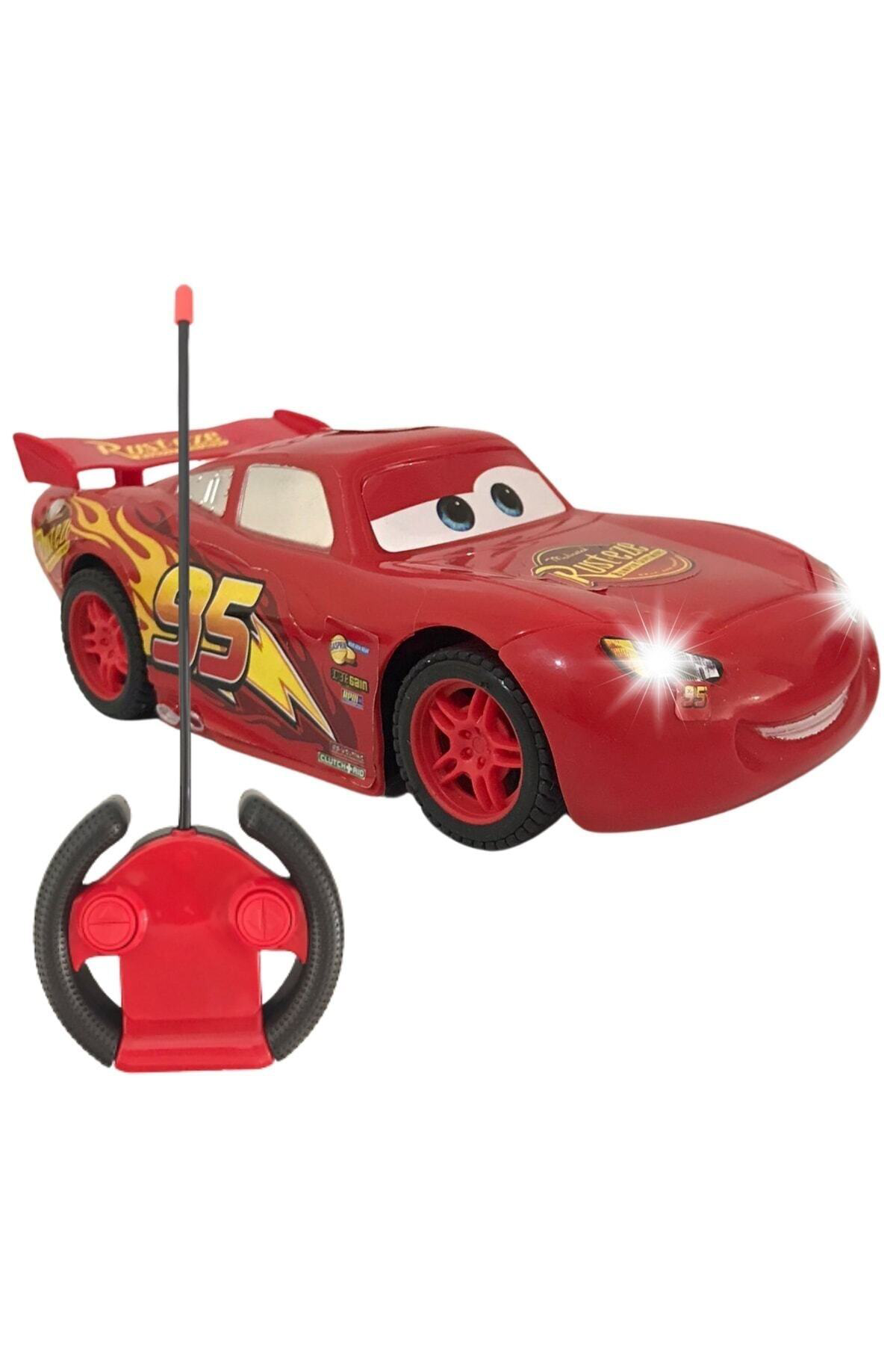 Tukashopping Cars Uzaktan Kumandali Pilli İşikli Şimşek Mcqueen 2 Fonksiyon(Gi