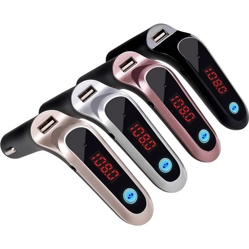 Cars7 Bluetooth Hafıza Kart Girişli 4.0 Araç Kiti Çakmaklık Mp3 F