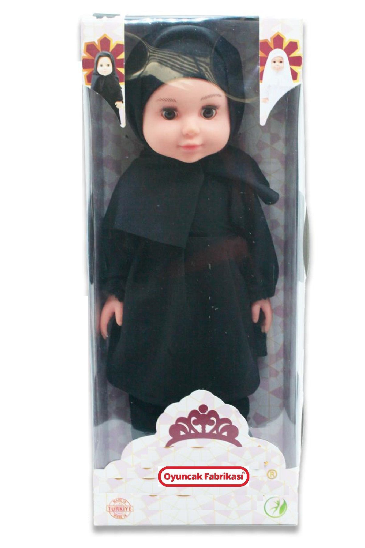 Oyuncakfabrikasi Çarşaflı Tesettürlü Türkçe Dua Ve İlahi Okuyan Sesli Oyuncak Et B
