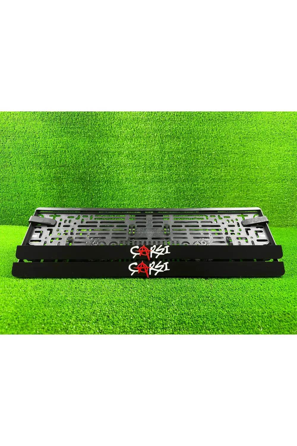 Çarşı Siyah 3d Kabrtmalı Pleksi Araba Plakalığı 1 Takım