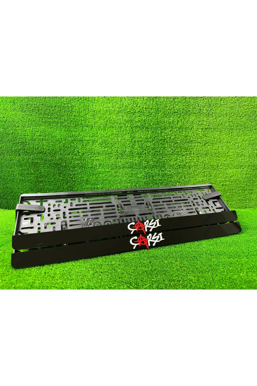 Çarşı Siyah 3d Kabrtmalı Pleksi Araba Plakalığı 1 Takım