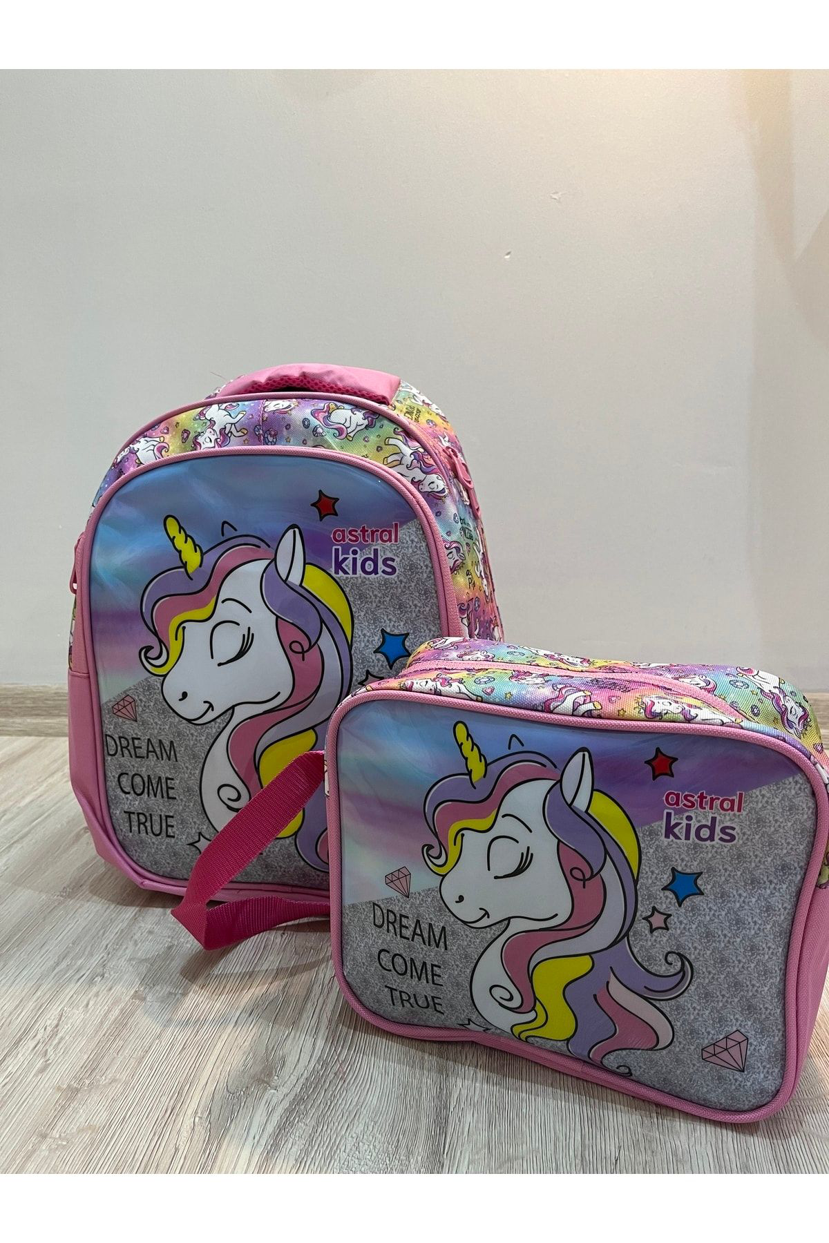 Astral Cartoon İlkokul Çantası Takım (Unicorn-Dream)