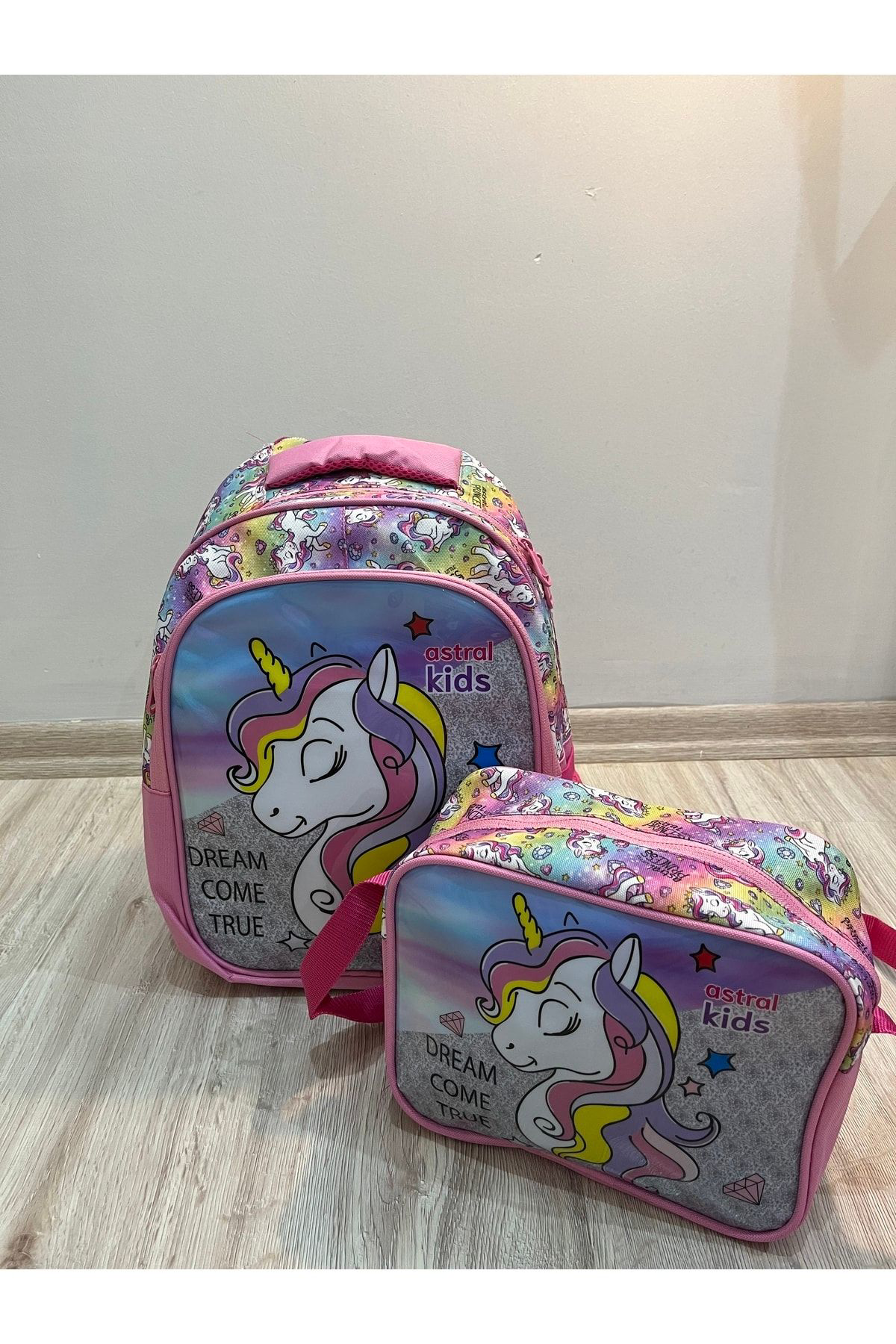 Astral Cartoon İlkokul Çantası Takım (Unicorn-Dream)