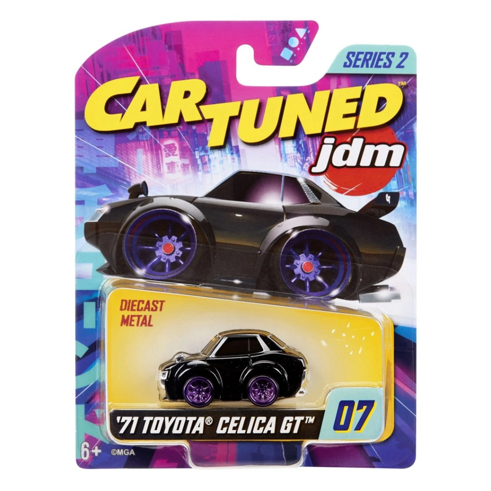 CarTuned JDM Seri 2 1971 Toyota Celica GT - Siyah Araba