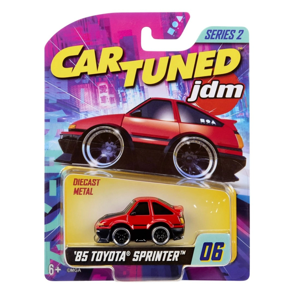 CarTuned JDM Seri 2 1985-87 Sprinter Trueno GT-Apex AE86 - Siyah 