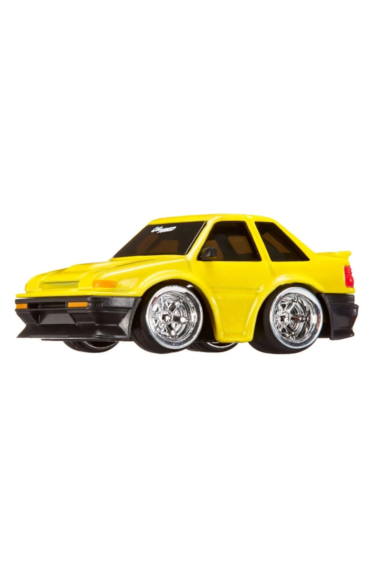 CarTuned JDM Seri 2 1985 Toyota Corolla AE86 - Sarı Coupe Araba