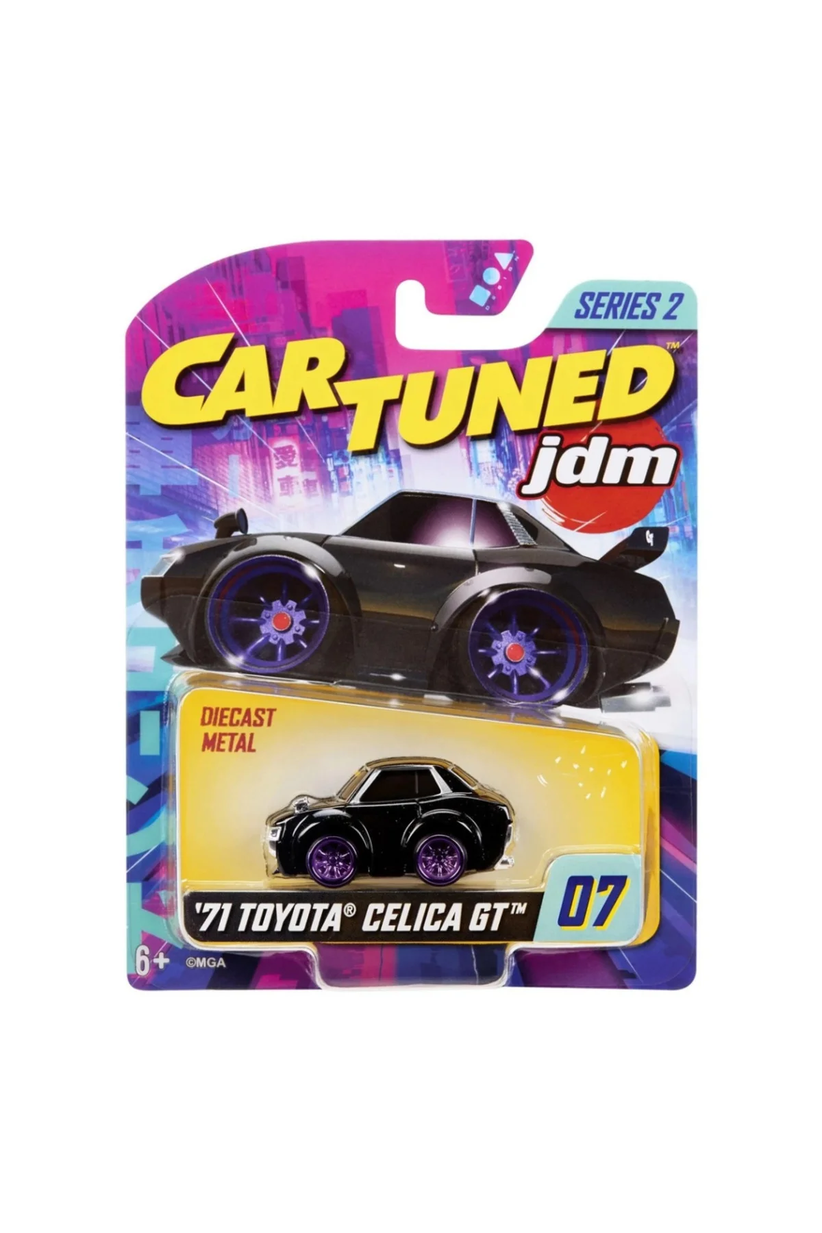 CarTuned JDM Seri 2 1971 Toyota Celica GT - Siyah Araba