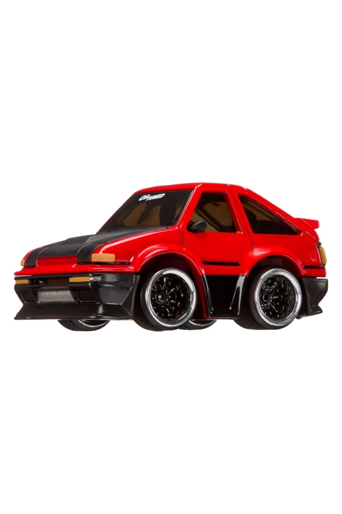 CarTuned JDM Seri 2 1985-87 Sprinter Trueno GT-Apex AE86 - Siyah Kırmızı Araba