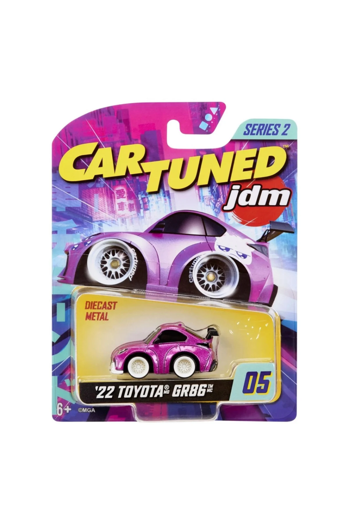 CarTuned JDM Seri 2 2022 Toyota GR86 - Mor Araba