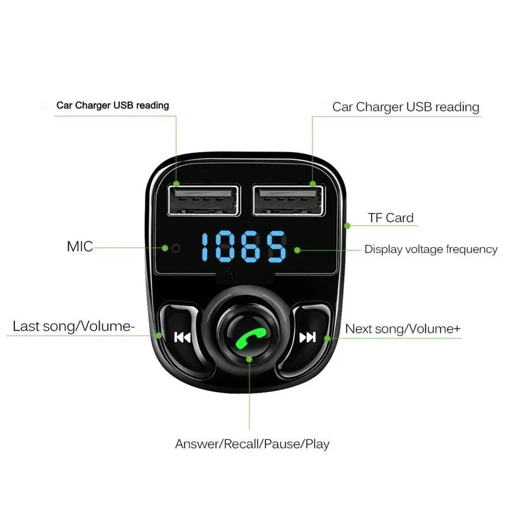 Carx8 Bluetooth Araç Kiti Fm Transmitter Fiyatı, Yorumları ve Özellikleri