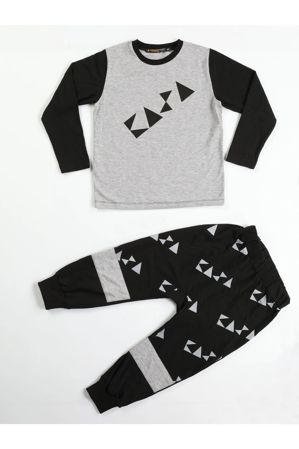 Casa Black Baggy Pantolon + T-shirt Takım
