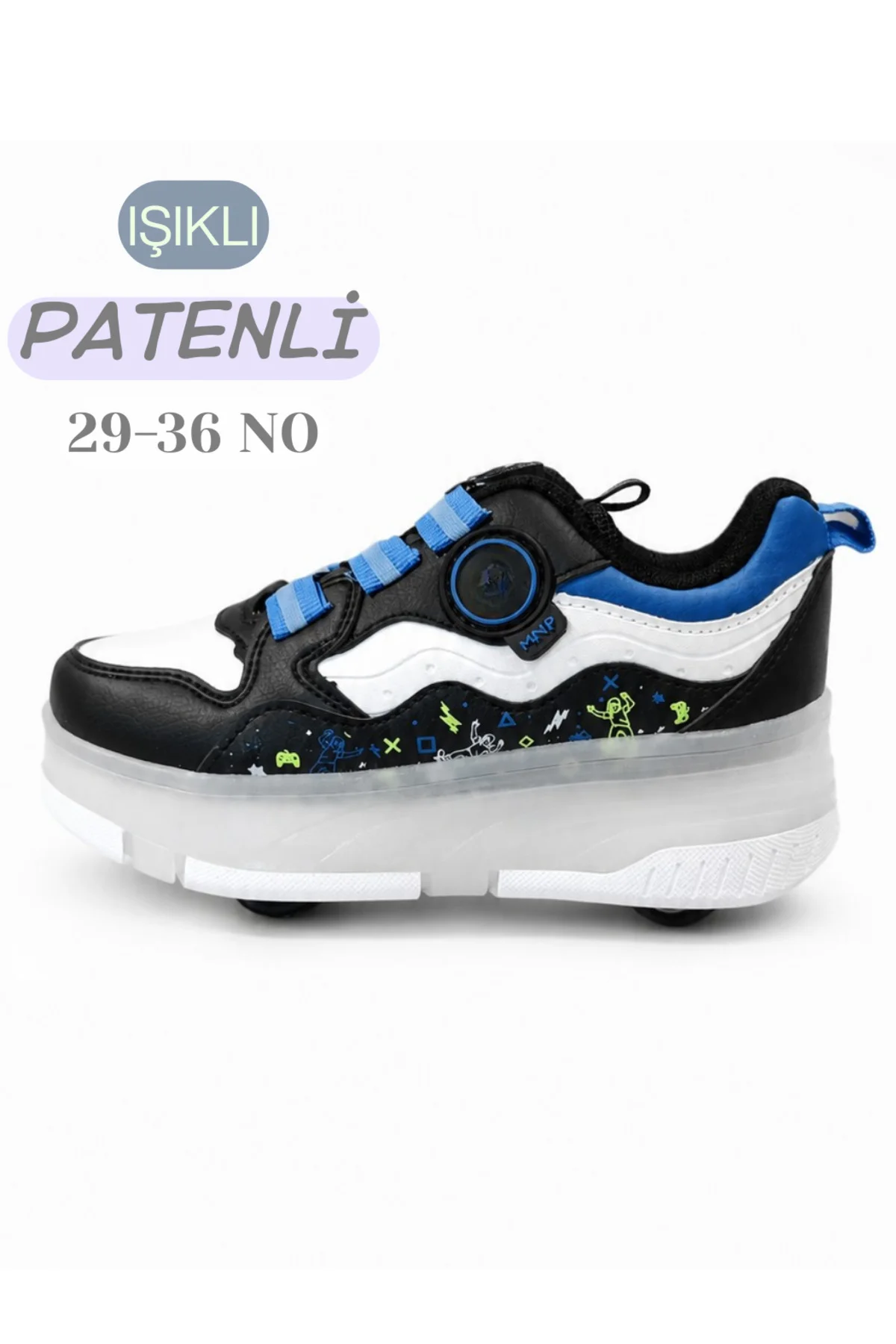 Casa Işıklı Patenli Erkek Çocuk Ayakkabı Sneaker