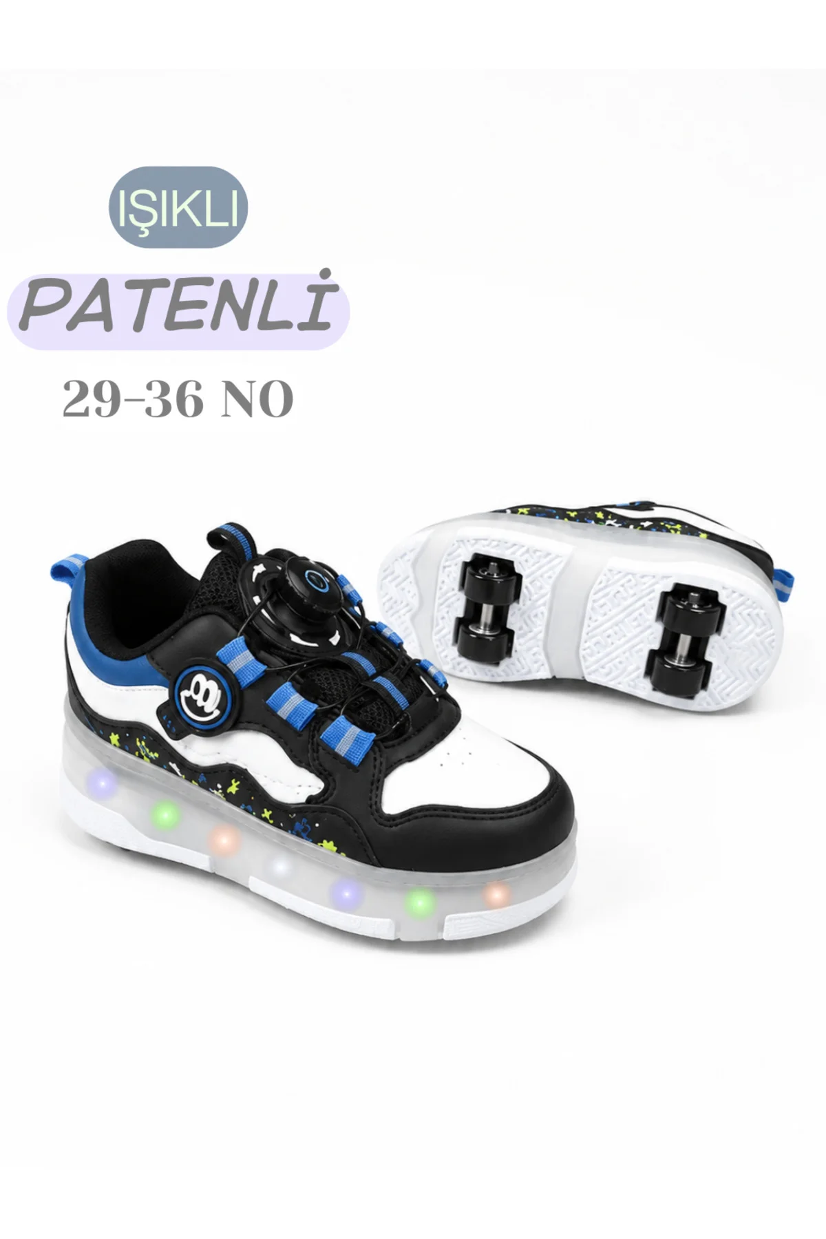 Casa Işıklı Patenli Erkek Çocuk Ayakkabı Sneaker