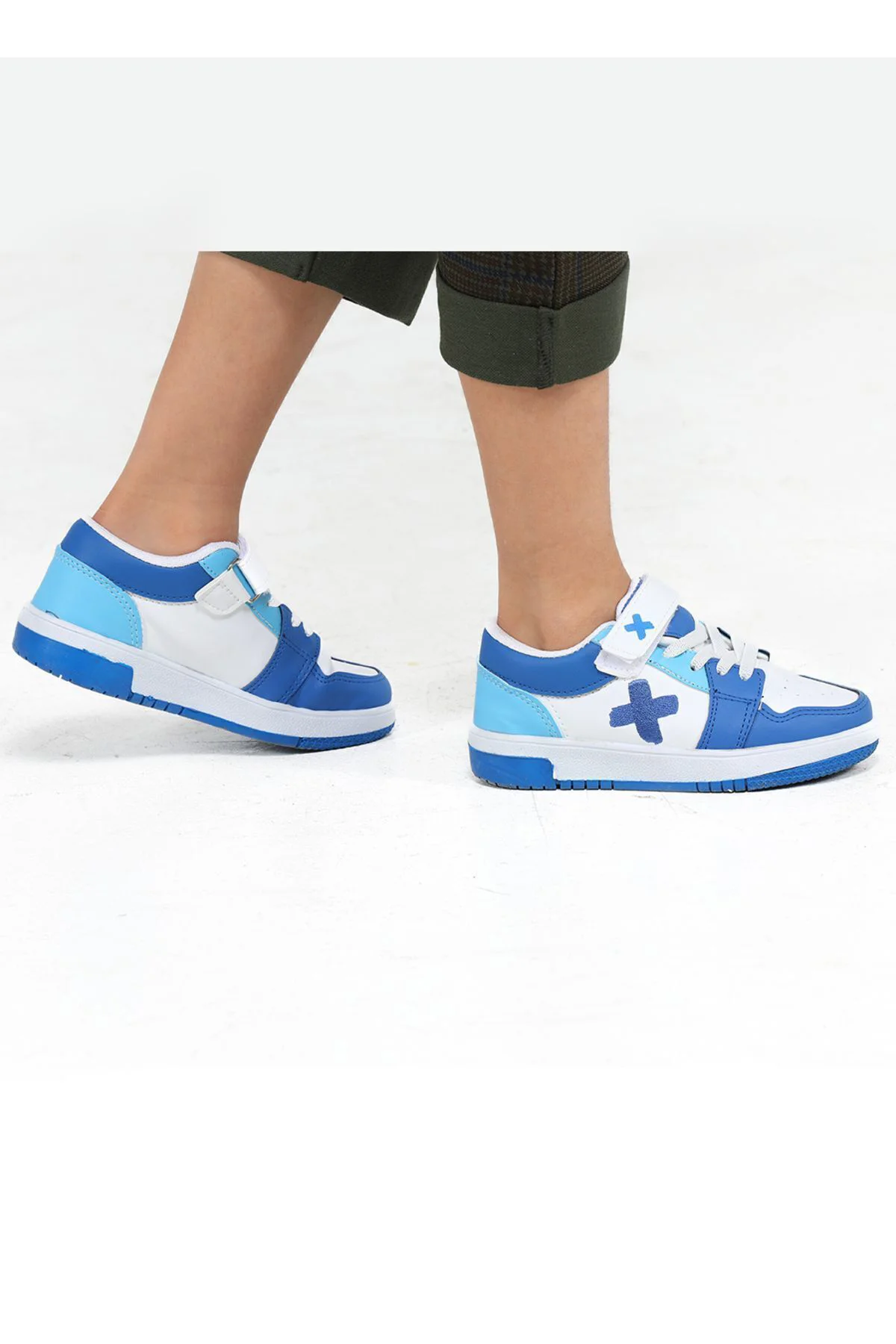 Casa Mavi Beyaz Erkek Çocuk Sneaker Casa Mavi Beyaz Erkek Çocuk Sneaker