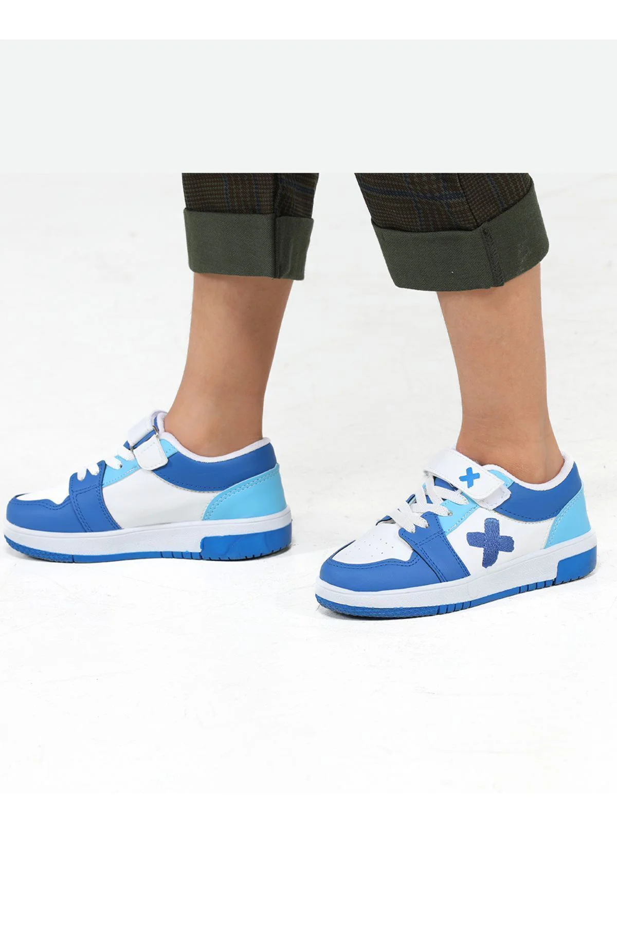 Casa Mavi Beyaz Erkek Çocuk Sneaker Casa Mavi Beyaz Erkek Çocuk Sneaker
