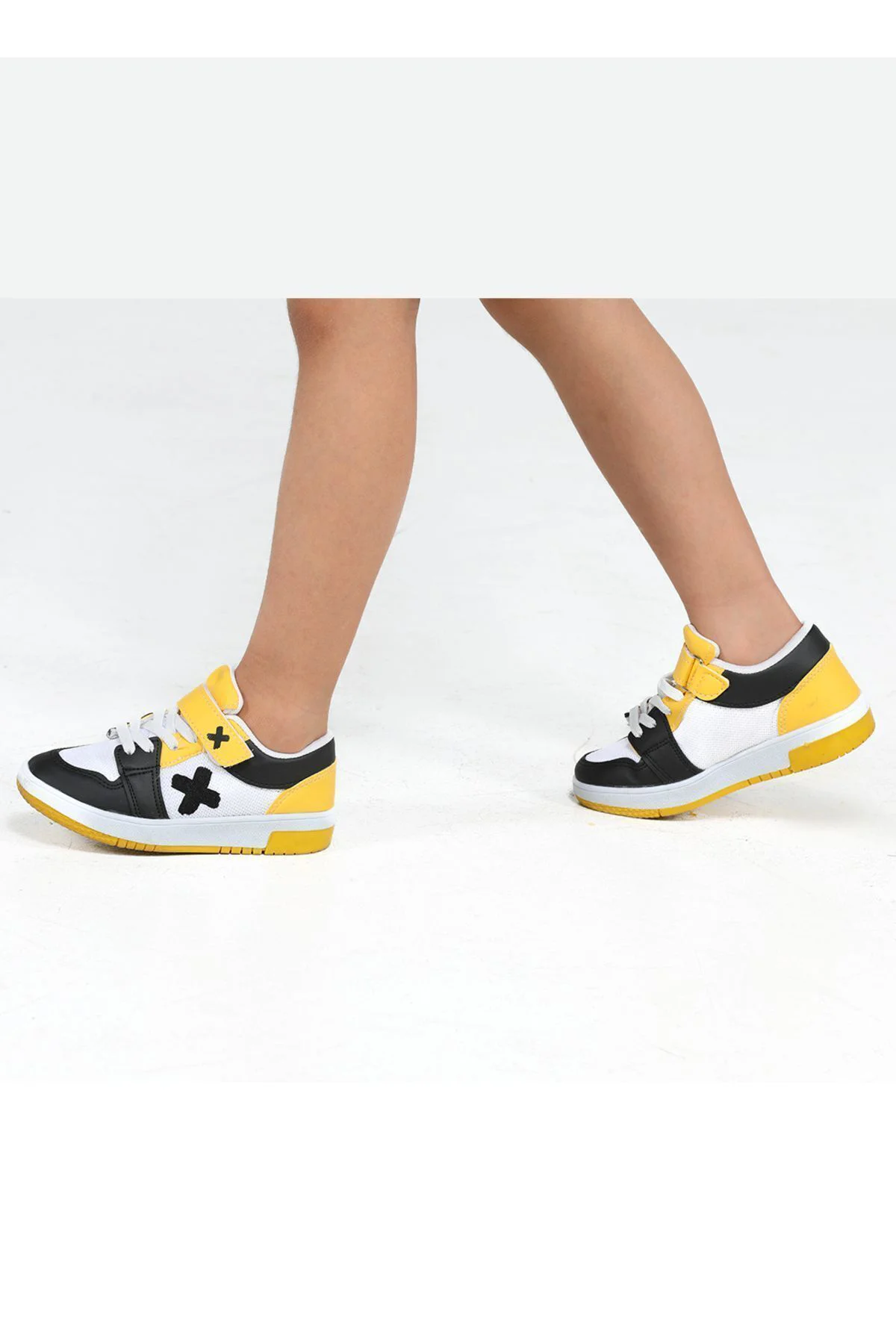 Casa Sarı Siyah Unisex Çocuk Sneaker Casa Sarı Siyah Unisex Çocuk Sneaker