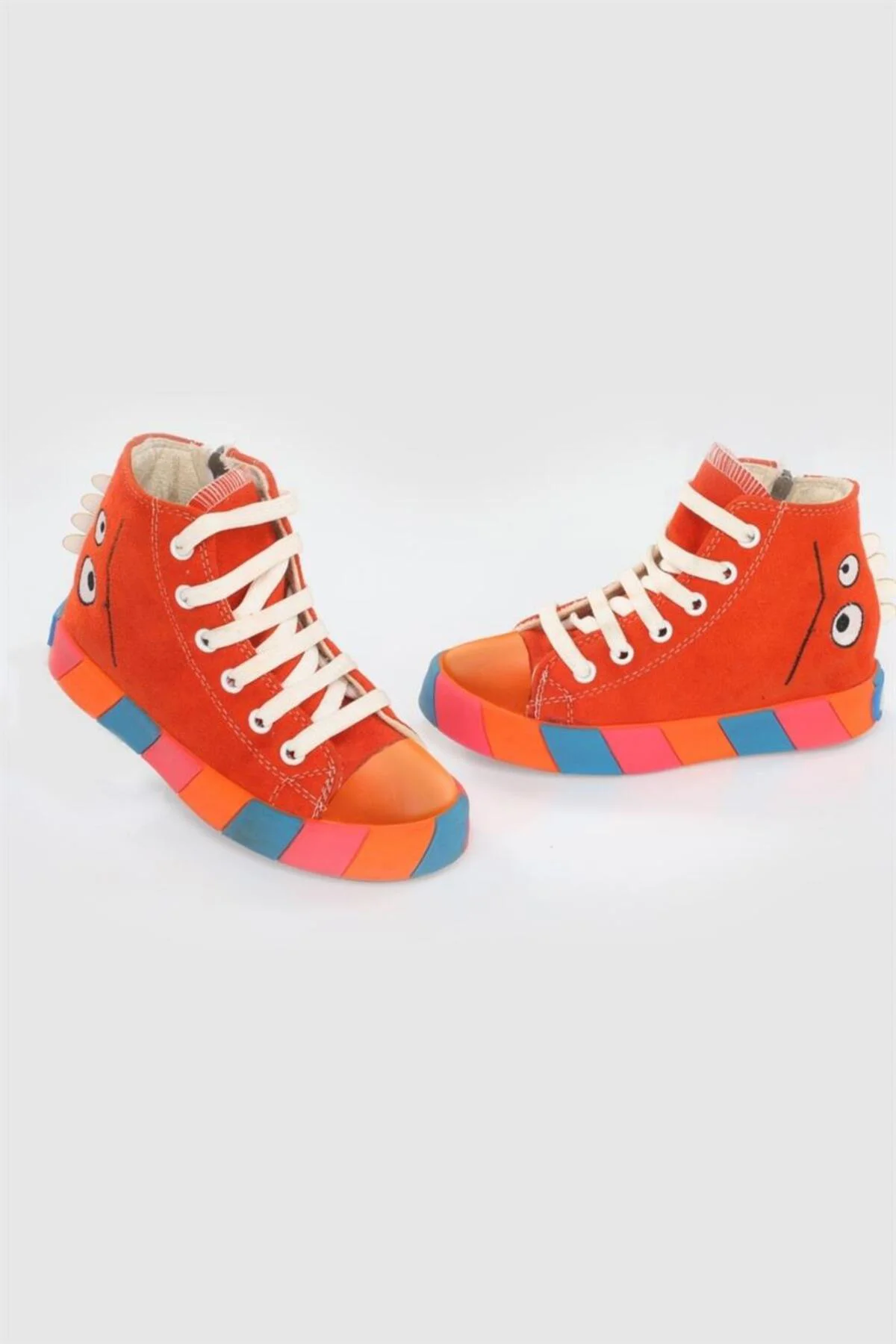 Casabony Canavar Turuncu Süet Erkek Çocuk Sneakers BN-041