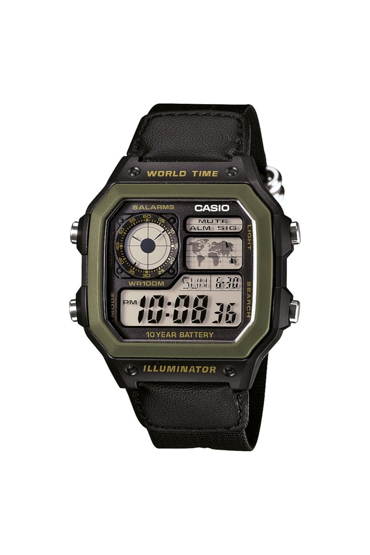 Casio AE-1200WHB-1BVDF Erkek Kol Saati Casio AE-1200WHB-1BVDF Erkek Kol Saati