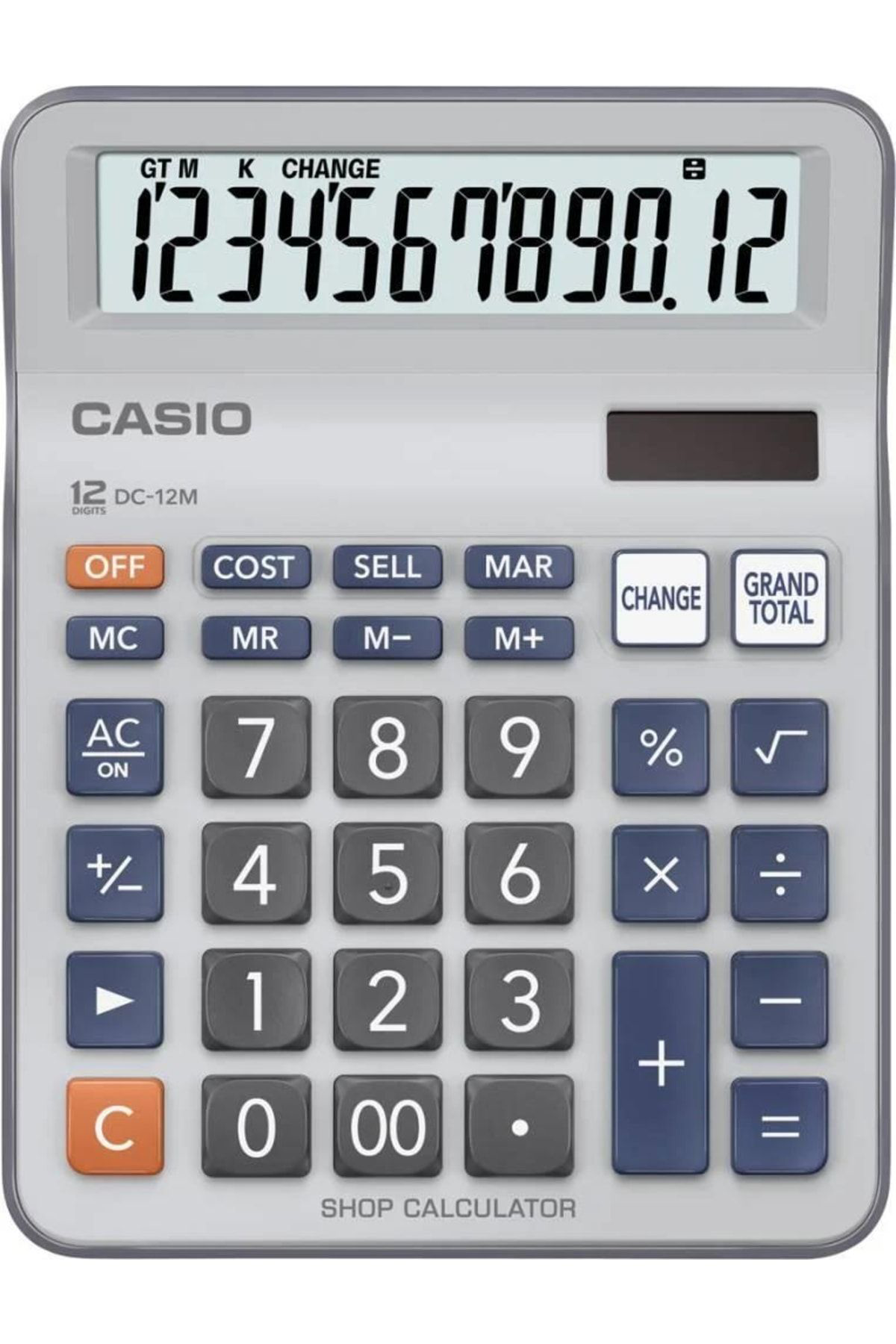 Casio Dc-12m-w-dp Hesap Makinesi Desktop Casio Dc-12m-w-dp Hesap Makinesi Desktop