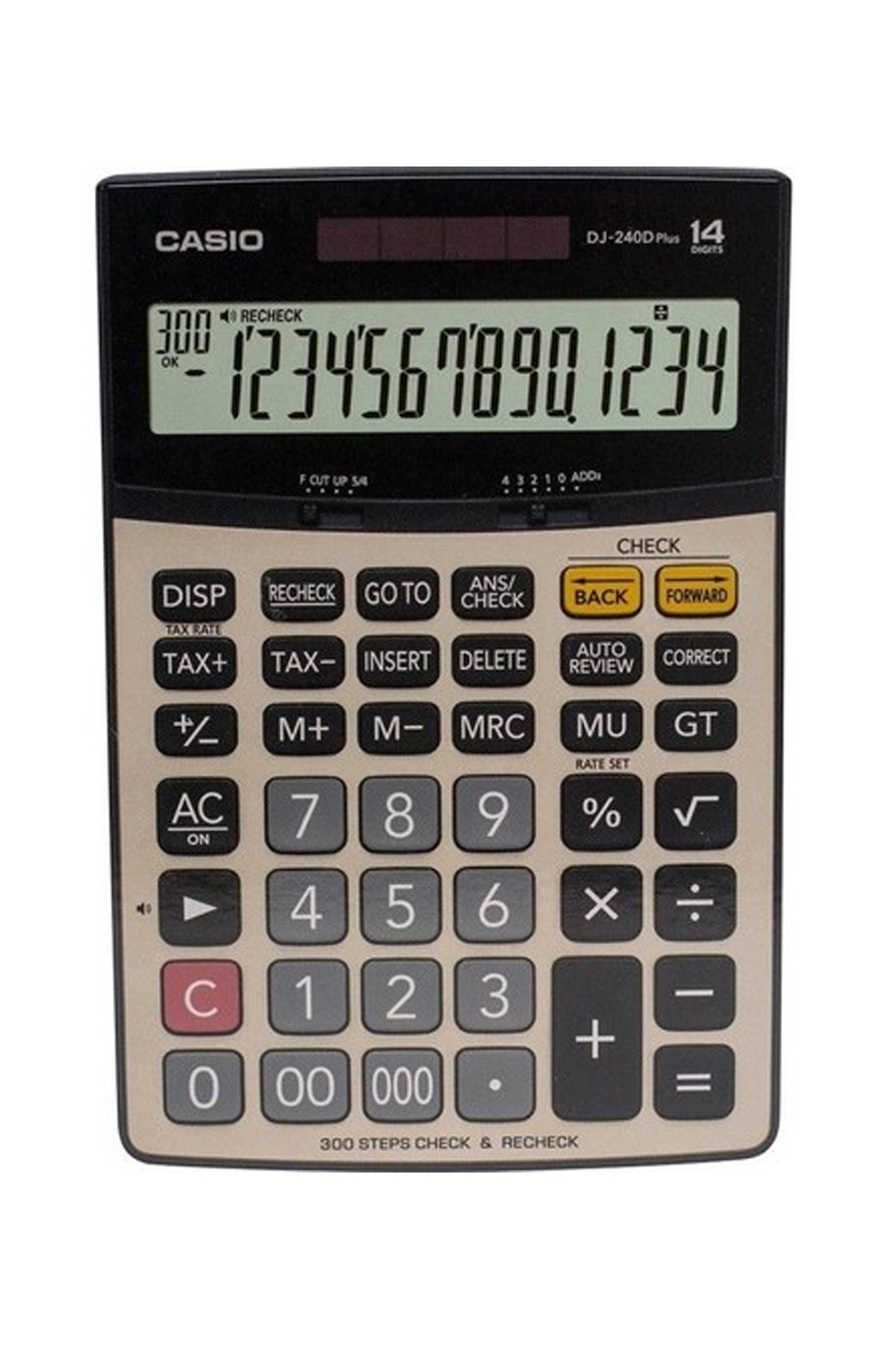 Just Cheap Store Casio Dj-240D Plus Yüzde Yapabilen İşlem Kontrollü Hesap Makinesi