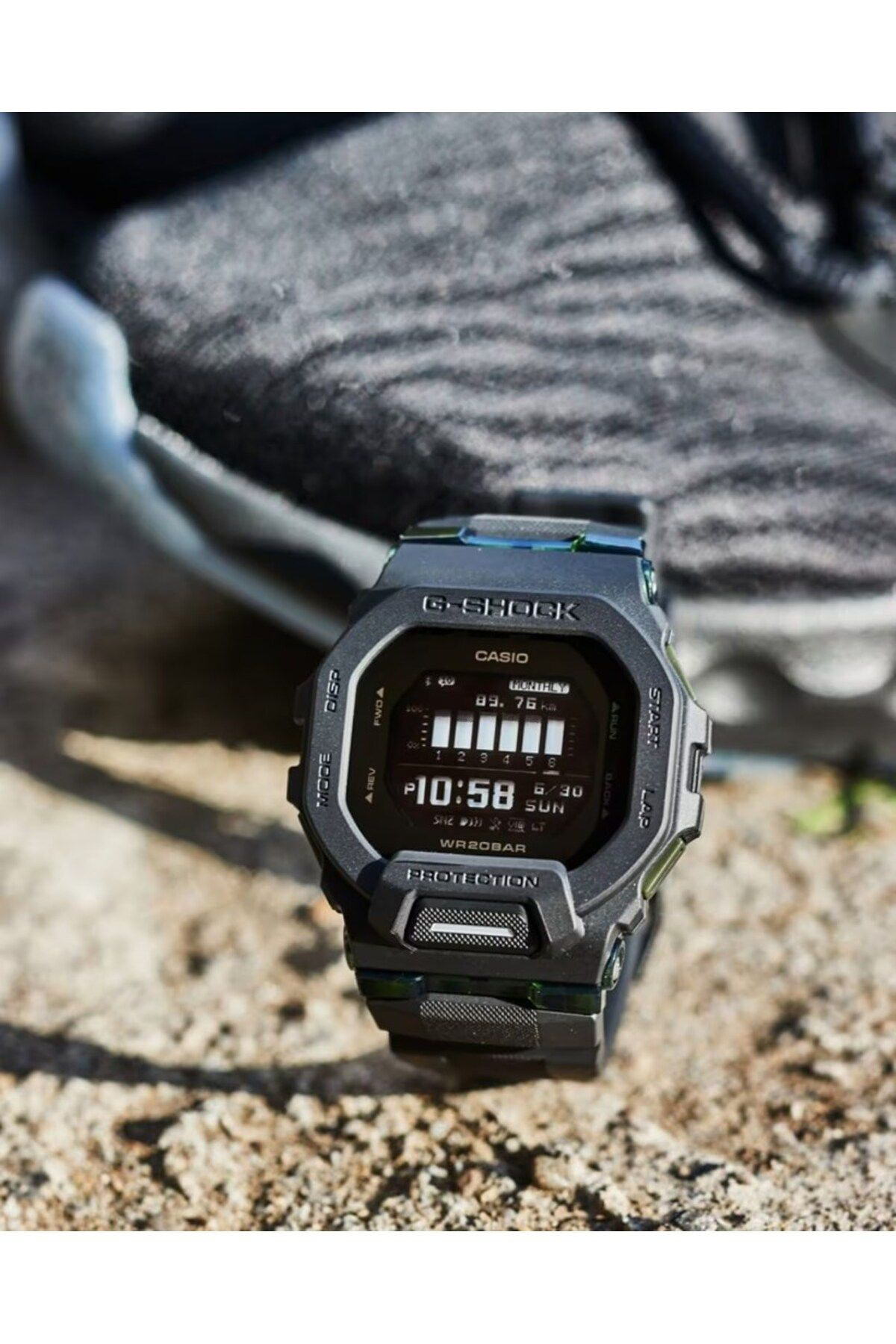 Casio Gbd-200Uu-1Dr Gshock Erkek Kol Saati Casio Gbd-200Uu-1Dr Gshock Erkek Kol Saati