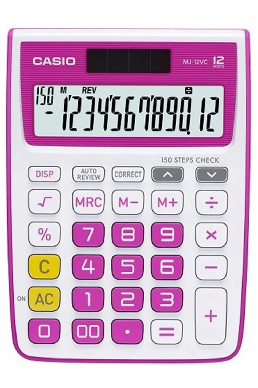 Casıo Hesap Makinesi Masaüstü Mj-12vc-rd 12 Hane