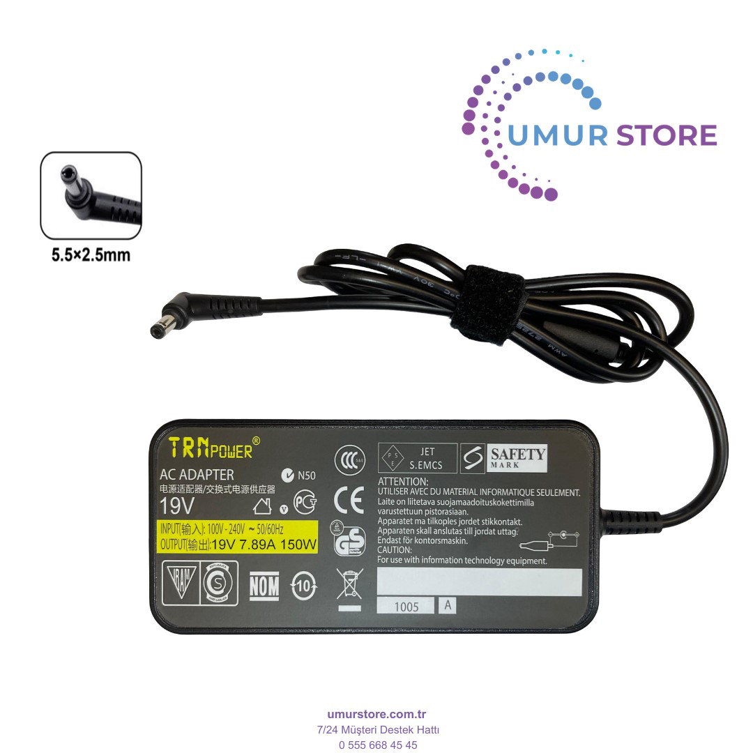 Casper A15-150P1A 5.5x2.5mm Notebook Adaptörü