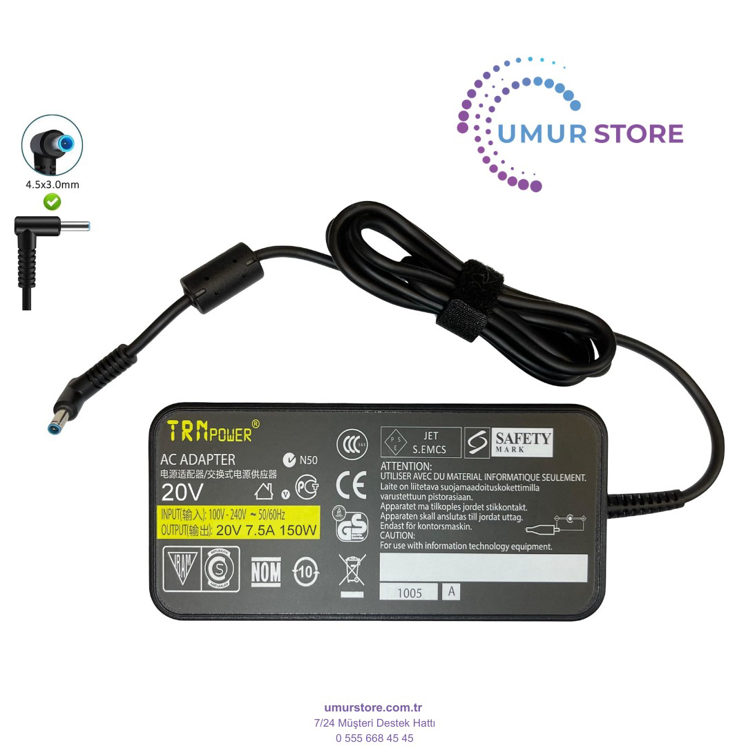 Casper Excalibur G870 150W Notebook Adaptörü