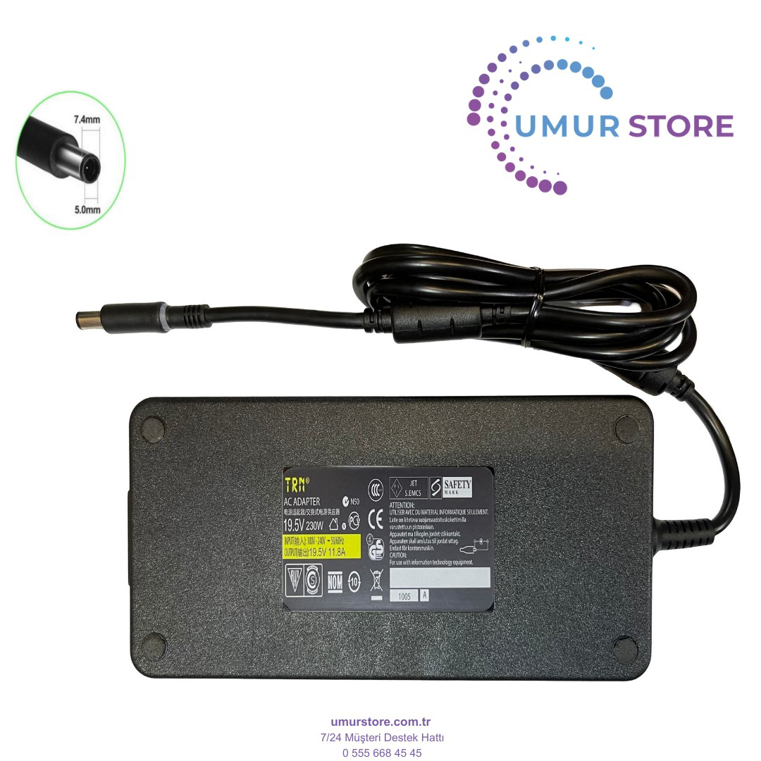 Casper Excalibur G900 230W 7.4 Adaptörü Casper Excalibur G900 230W 7.4 Adaptörü