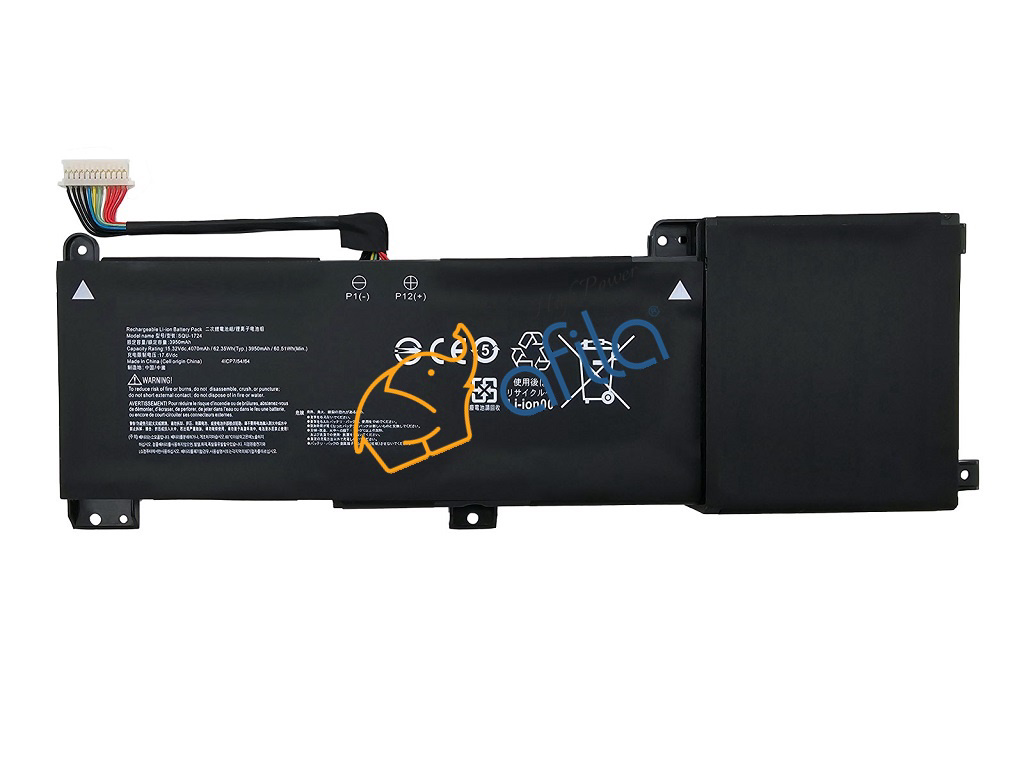 Casper SQU-1723, SQU-1724 Bataryası, Laptop Pili / RQL-006