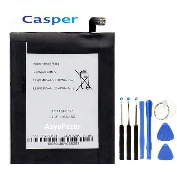 Casper Via 3 Pil Batarya ve Tamir Seti Fiyatı, Yorumları ve Özellikleri