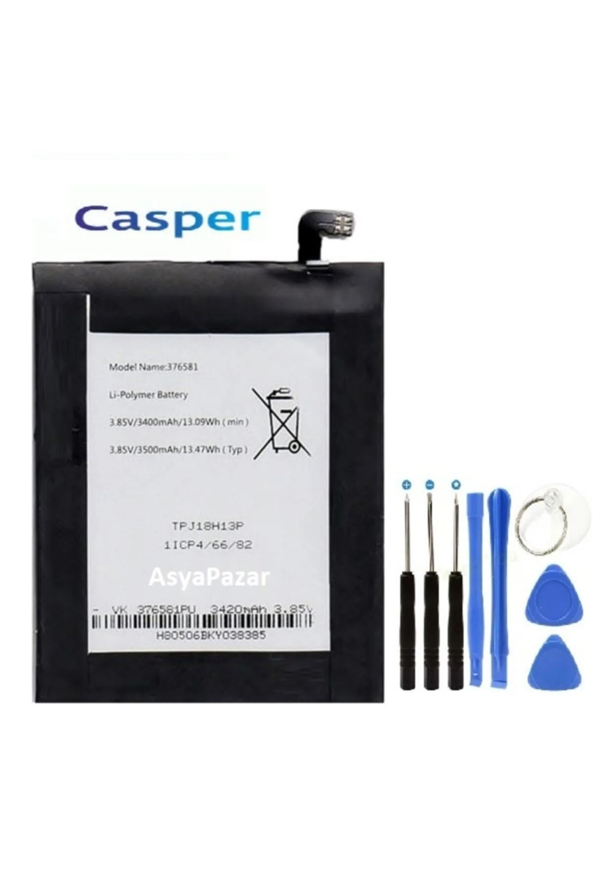 Casper Via A3 Pil Batarya TPJ18H13P ve Tamir Seti