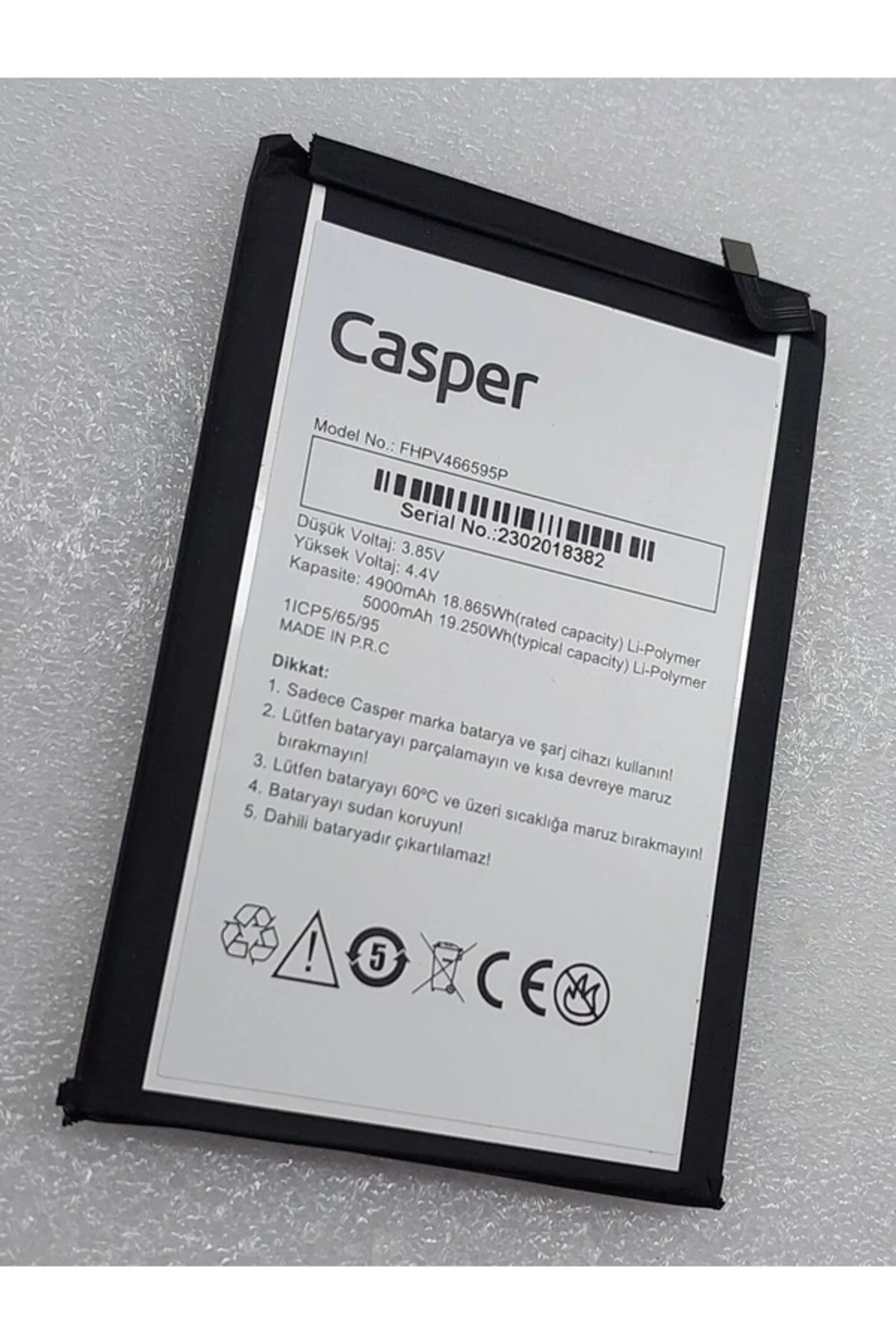 Casper Via M30 - M30P - M35 Batarya