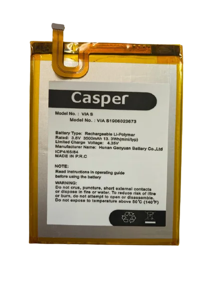 CASPER VIA S PİL BATARYA 3500 mAh Fiyatı, Yorumları ve Özellikleri