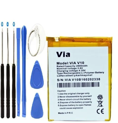 CASPER VİA V10 PİL BATARYA VE TAMİR SETİ
