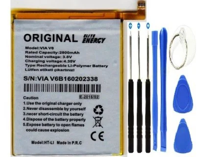 CASPER VİA V6 PİL BATARYA VE TAMİR SETİ Fiyatı, Yorumları ve Özellikleri