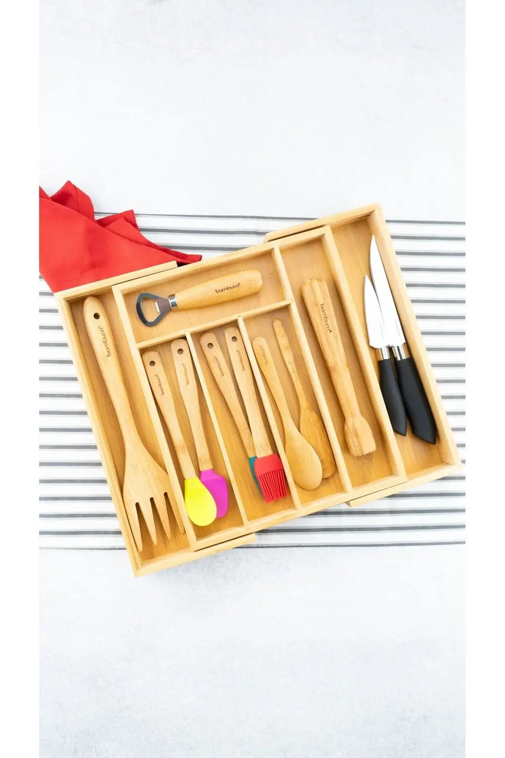 Cassandra Ayarlanabilir Çekmece Içi Kaşıklık - Düzenleyici - Bıça