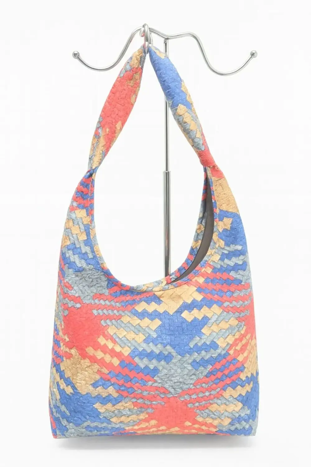 CASUAL HASIR DESENLİ OMUZ ÇANTASI 1206