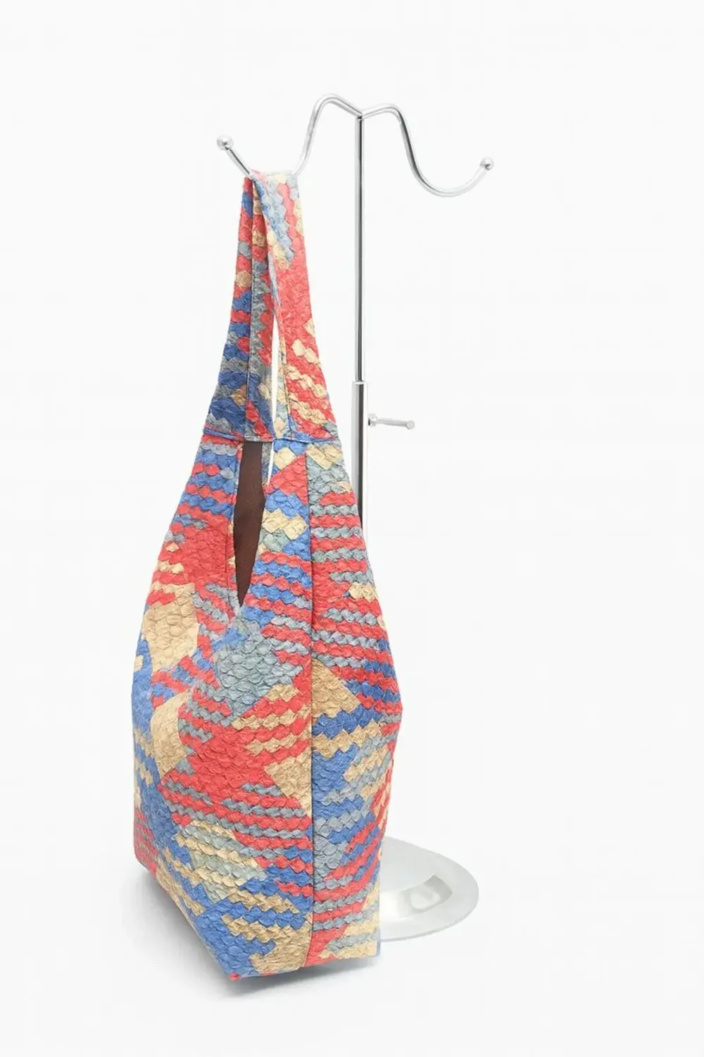 CASUAL HASIR DESENLİ OMUZ ÇANTASI 1206