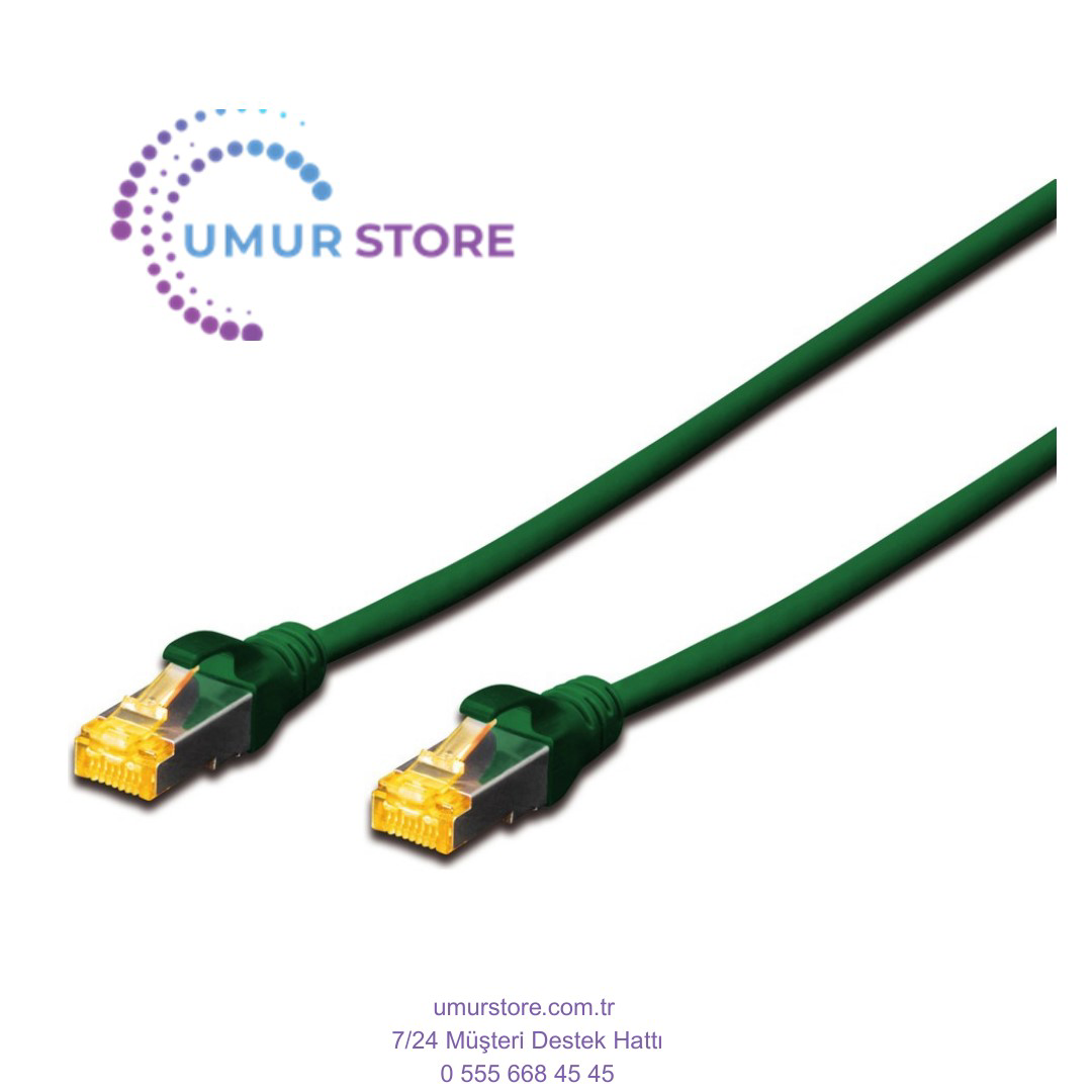 Herz Cat 6A Sftp/Pimf (Pairs İn Metal Foil) Patch Kablosu, Lszh, 0,5 M