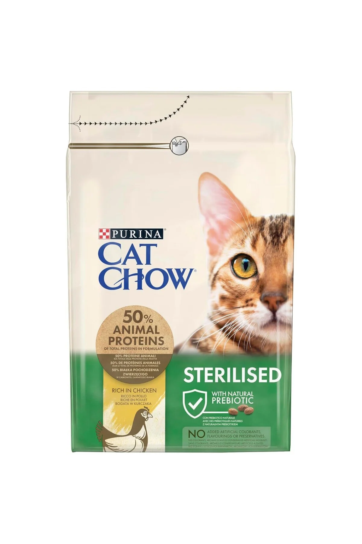 Cat Chow Sterilised Kuru Kedi Maması, Tavuklu, Kısırlaştırılmış, 