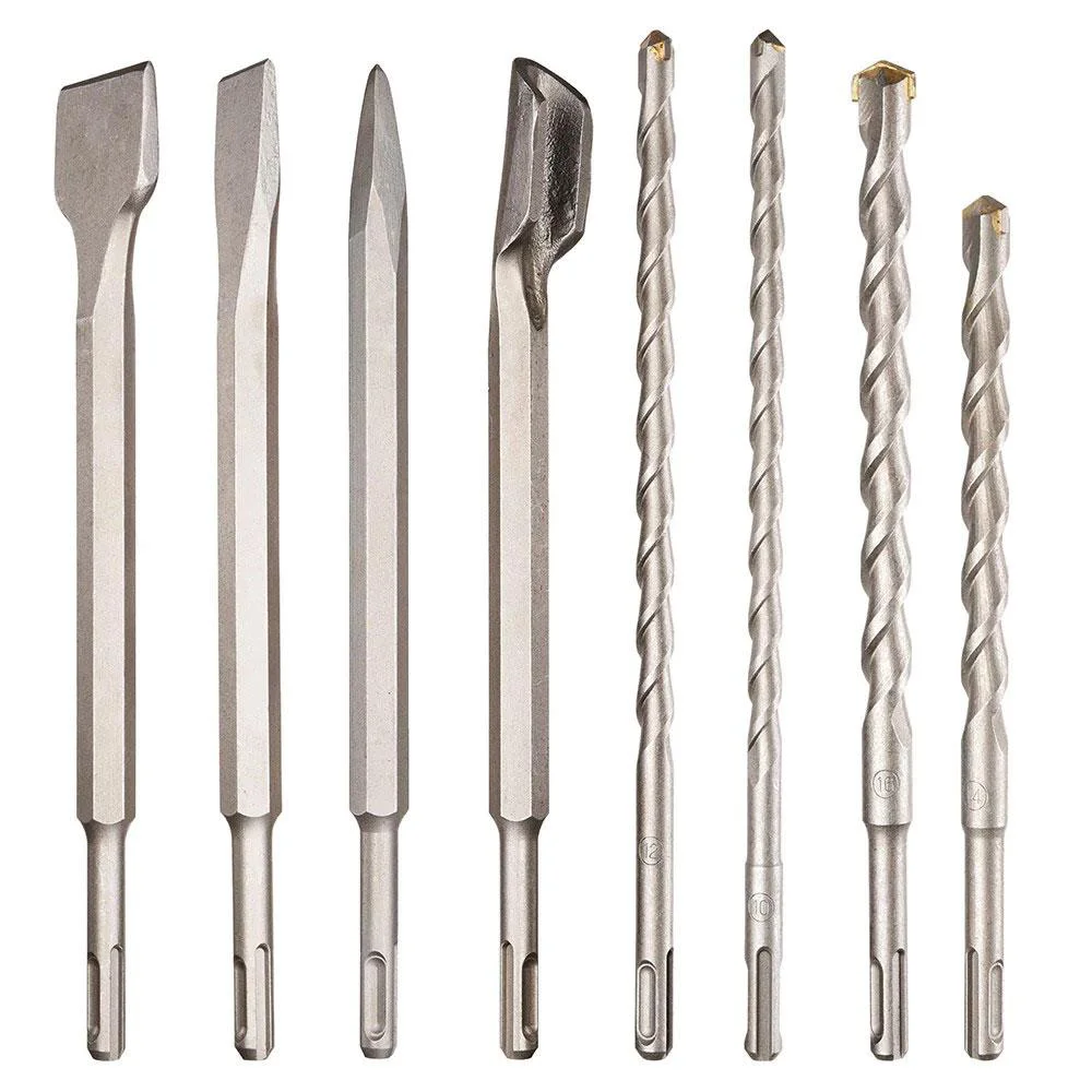 CAT DA03902 17 Parça Tungsten Karbür SDS-Plus Beton Kırıcı/Delici Matkap Ucu CAT DA03902 17 Parça Tungsten Karbür SDS-Plus Beton Kırıcı/Delici Matkap Ucu